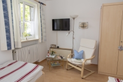 Sitzecke Zweibettzimmer